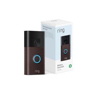 Limited time deal 45% Ring Battery Doorbell, Head-to-Toe Video,