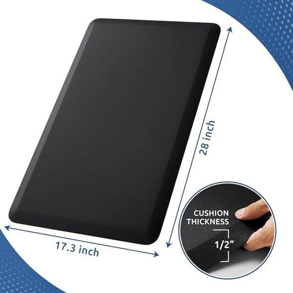 Limited time deal 39% KitchenClouds Kitchen Mat Cushioned Anti Fatigue Rug 17.3"x28" Waterproof, Non Slip - Image 4