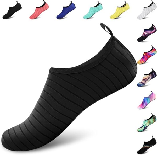 Limited time deal 15% VIFUUR Water Sports Shoes Barefoot Quick-Dry Aqua Yoga Socks Slip