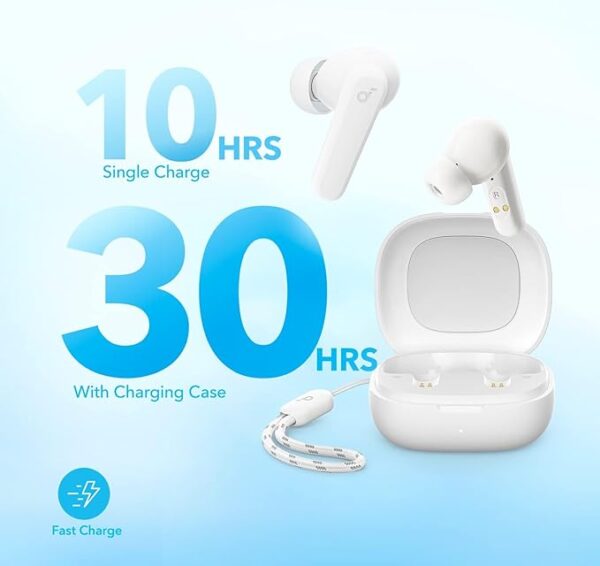Limited time deal 50% off Soundcore by Anker P20i True Wireless Earbuds, 10mm Drivers with Big Bass, Bluetooth - Image 2