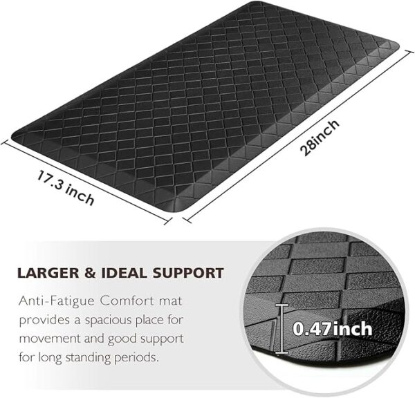 Limited time deal 46% HappyTrends Floor Mat Cushioned Anti-Fatigue - Image 5
