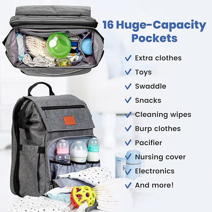 Limited time deal 46% off Baby Diaper Bag Backpack - Image 3