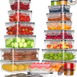Limited time deal 39% Food Storage Containers with Lids