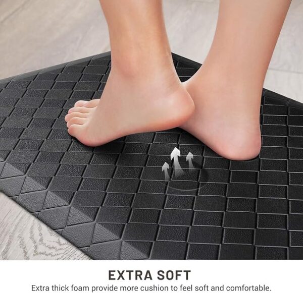 Limited time deal 46% HappyTrends Floor Mat Cushioned Anti-Fatigue - Image 3