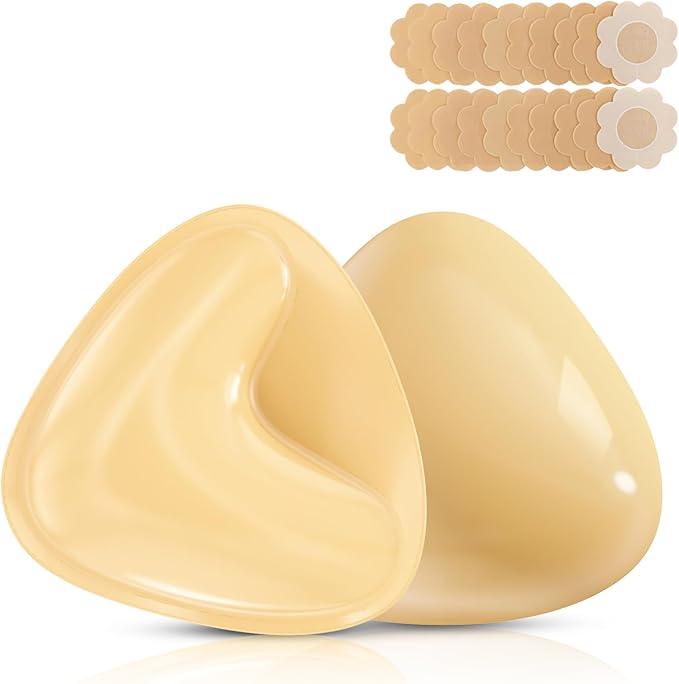 Limited time deal 48% OFF Double Sided Sticky Bra Inserts Reusable Push