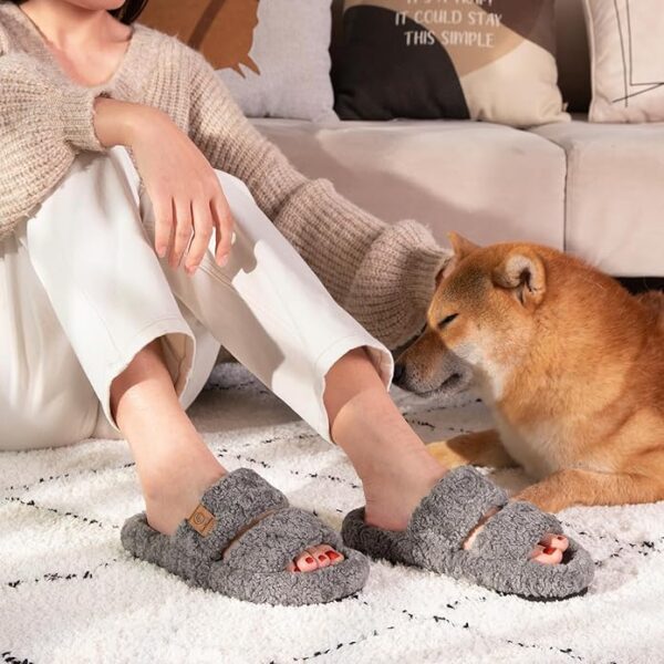 Limited time deal 24% off EverFoams Womens Fuzzy Open - Image 6