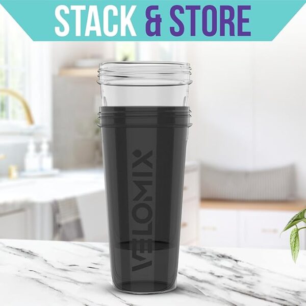 Limited time deal 34% off -2 Pack- 28 oz Protein Shaker Bottles for Protein Mixes - 2x Wire Whisk | Leak Proof Shaker Cups for Protein Shakes - Image 5