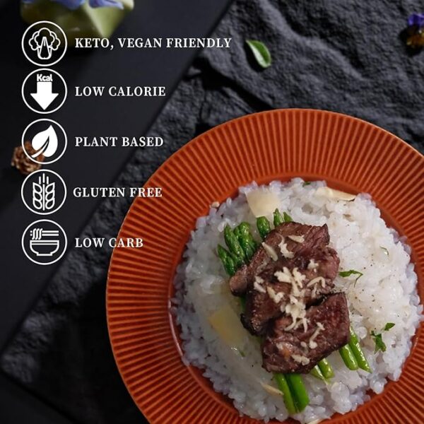 Limited time deal 20% off YUHO Shirataki Konjac Keto Rice - Image 3