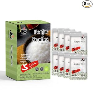 Limited time deal 20% off YUHO Shirataki Konjac Keto Rice