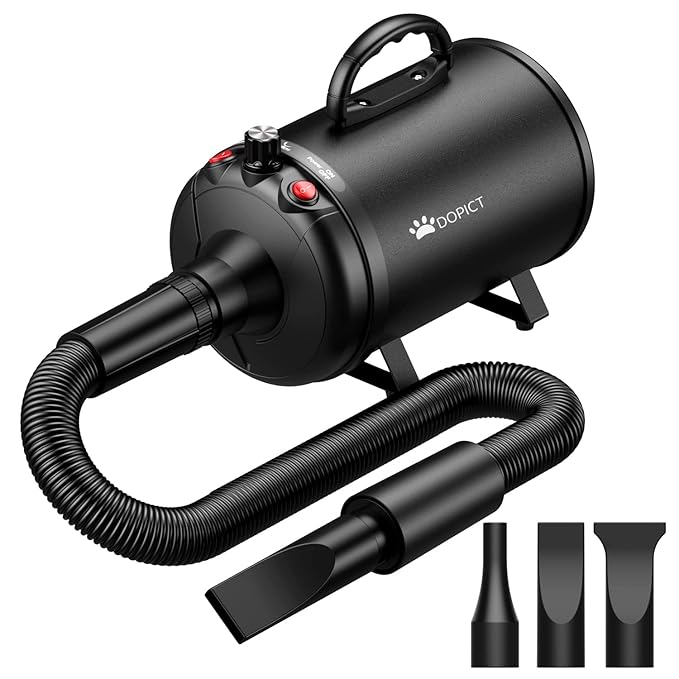 Limited time deal 37% off Pet Dryer, 5.2HP/3800W Pet Grooming with Adjustable Speed and Temperature