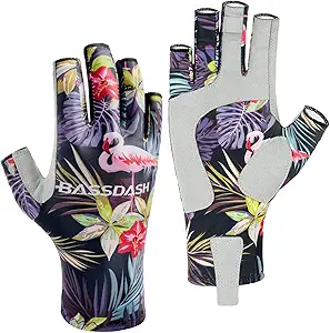 BASSDASH ALTIMATE UPF 50+ Women’s Fishing Gloves