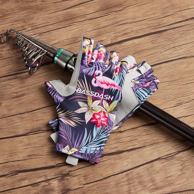 BASSDASH ALTIMATE UPF 50+ Women’s Fishing Gloves - Image 2