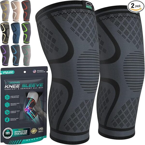 Limited time deal 10% off Modvel Compression Knee Brace for Women & Men