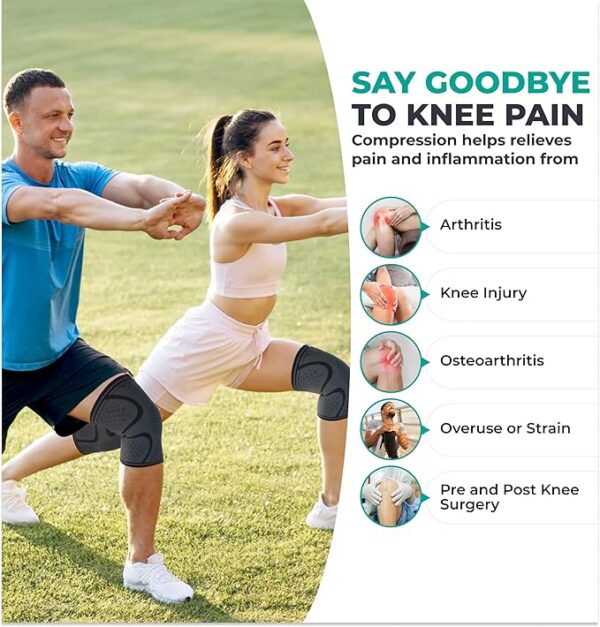 Limited time deal 10% off Modvel Compression Knee Brace for Women & Men - Image 5