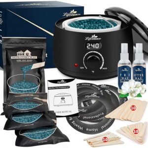 Limited time deal 30% off Lifestance Waxing Kit for Women & Men